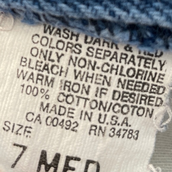 Vintage LEE Mom Jeans High Waisted Dark Wash - Picture 12 of 16